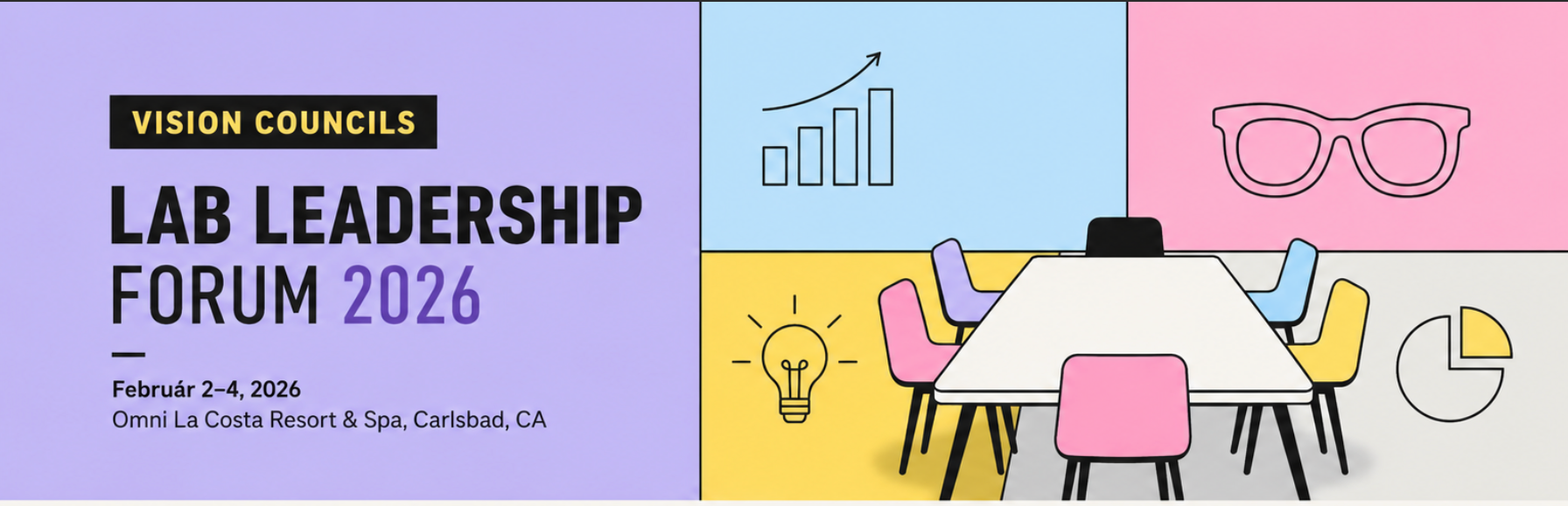 Optikai laborvezetők szakmai fórumon a Vision Council Lab Leadership Forum kapcsán